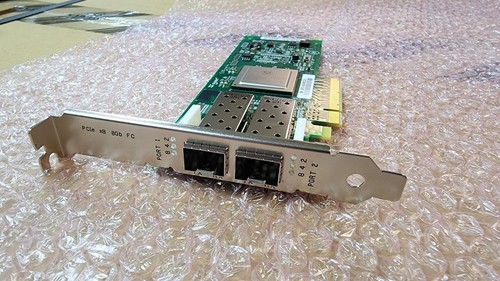 NEU PULL DELL QLOGIC QLE2562 FC HBA 2PT PCI-E 8 Gb/s VOLLE HÖHE MFP5T - Bild 6 von 9