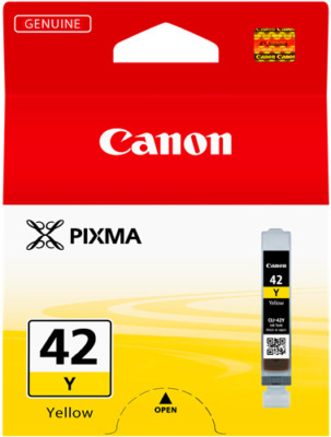 Cartouche D'encre Canon CLI-521Y Jaune D'origine - Pour Pixma IP8750, Fabrication Japon
