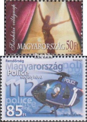 FRANCOBOLLI UNGHERIA 2002 Mi Block 269 (completa edizione) usato 2002