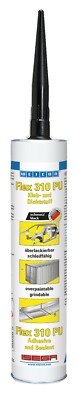 WEICON Flex 310 Polyurethan 300 ml schwarz | haftstark | ISEGA-zertifiziert