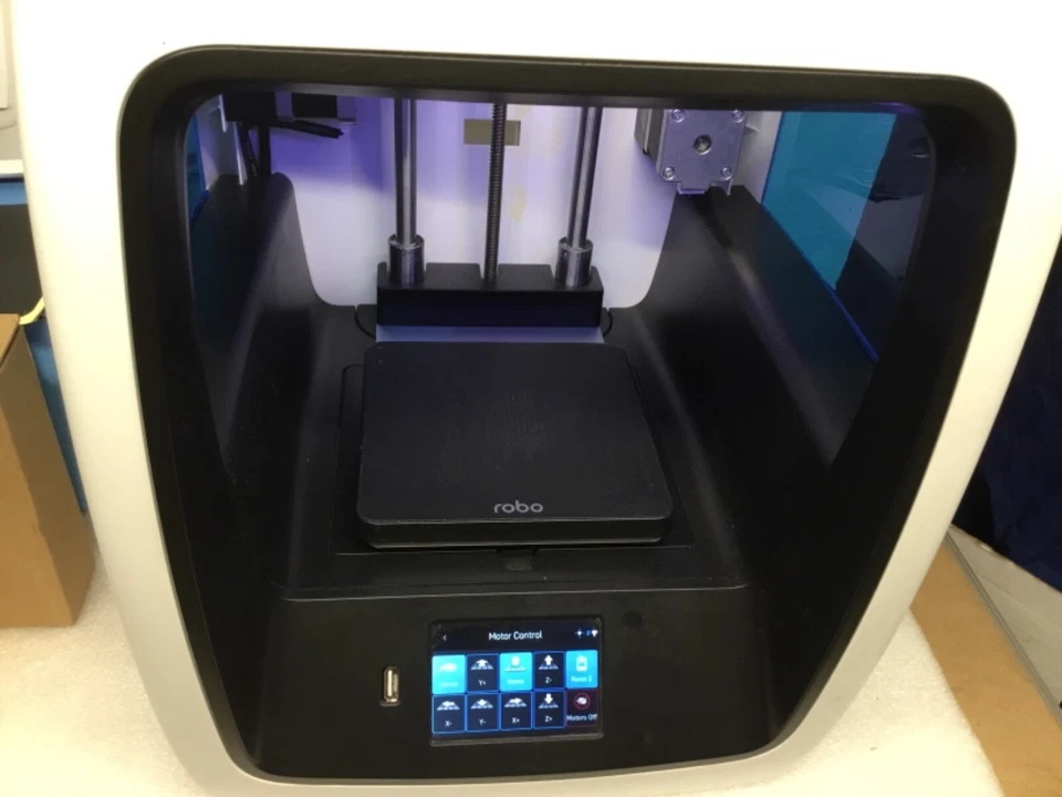 Robo C2 3D Printer A1-0007-000 WiFi USB .STL 5x5x6” As Great Conditio  “ READ “” - Image 3 of 4