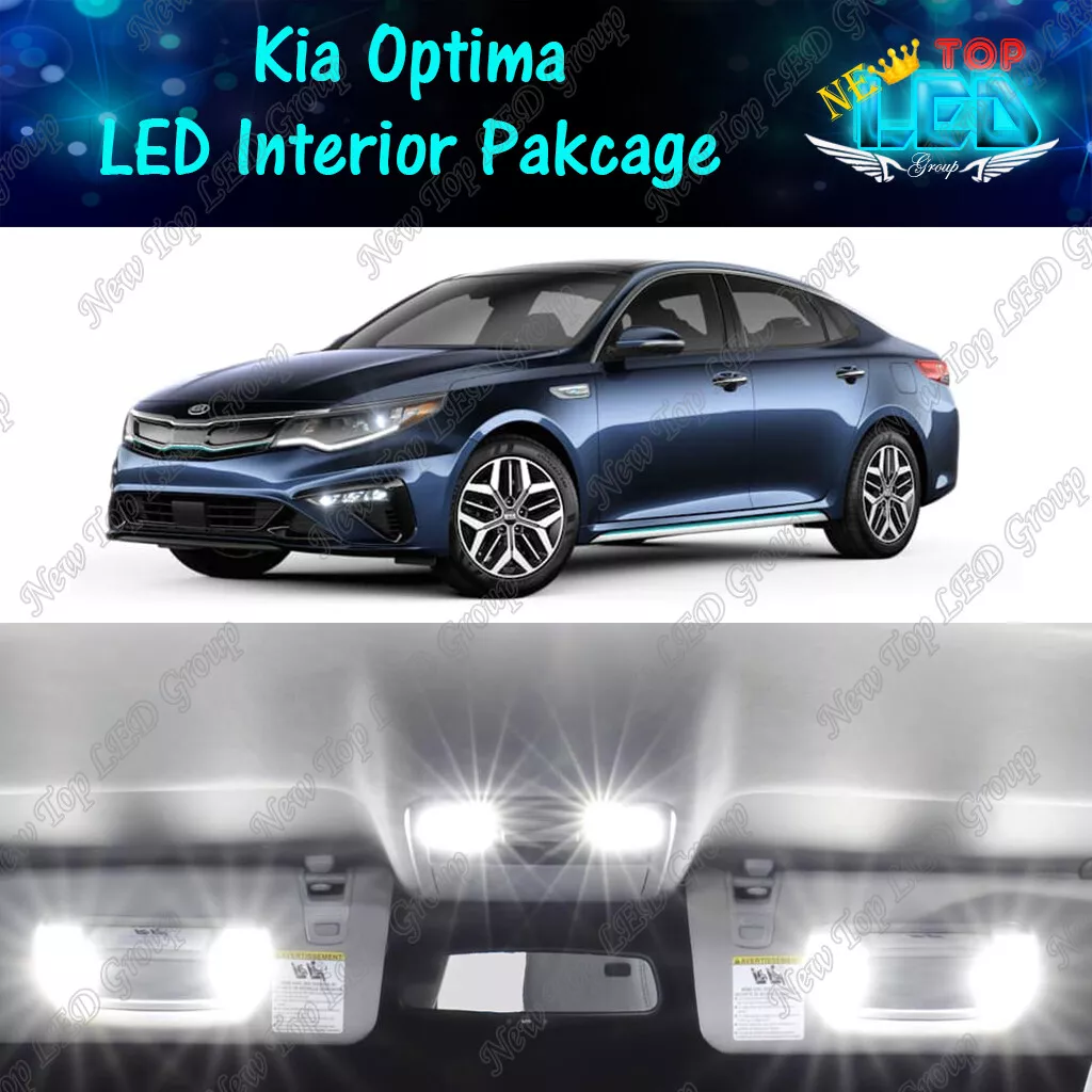 White Interior Led Lights Package Kit