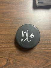 Kevin Rooney Signed Autographed Hockey Puck New Jersey Devils
