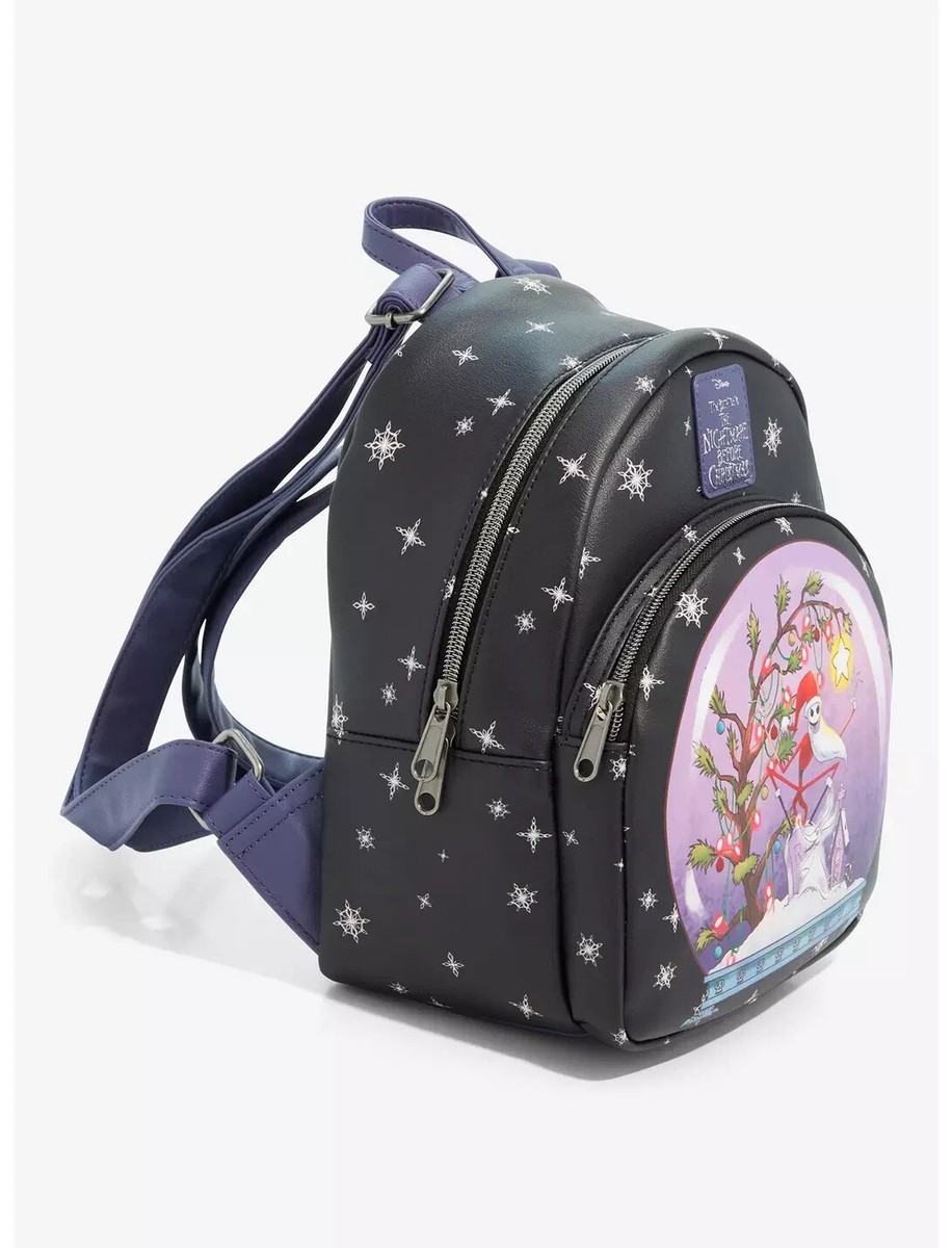 NWT Loungefly Nightmare Before Christmas Jack Snow Globe Mini Backpack & Wallet Loungefly The Nightmare Before Christmas Jack Snow Globe  main image 3