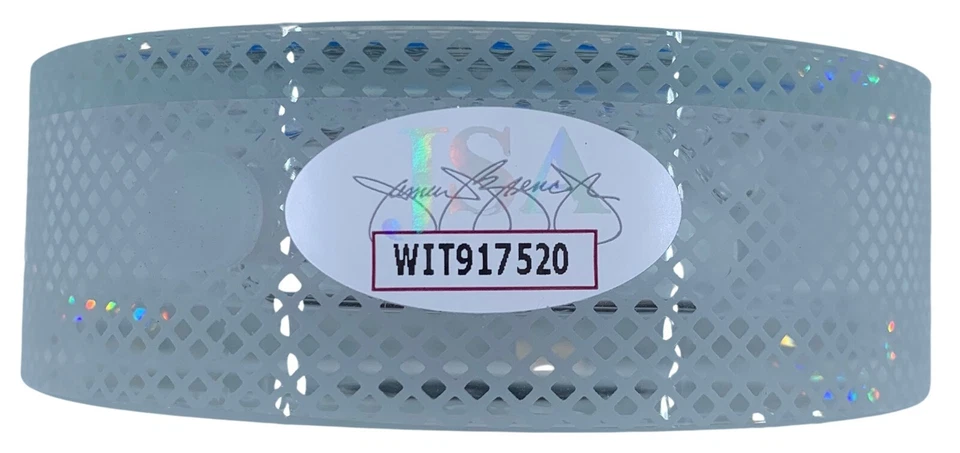 Ondrej Palat autograph inscribed Stanley Cup Game Used Ice puck TB Lightning JSA - Image 2 of 3