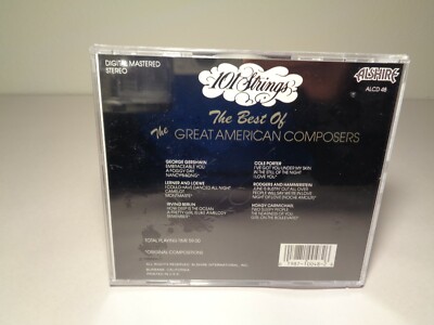 THE BEST OF THE GREAT AMERICAN COMPOSERS VOLUME 4 New CD Gershwin