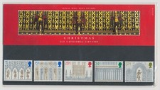Christmas 1989 Ely Cathedral 1189-1989 Royal Mail Mint Stamps, pack no 203