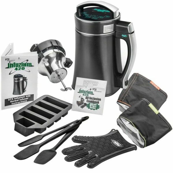 STX International STXINZ420 4 Cups 800W Stainless Steel Butter