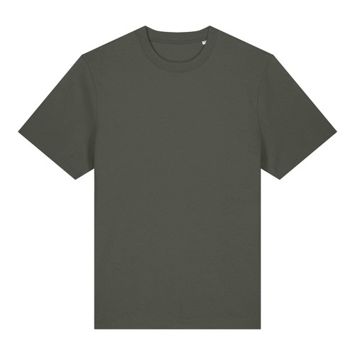 Stanley Stella Unisex Sparker 2.0 Heavy T-Shirt Organic Cotton Khaki - Picture 3 of 3