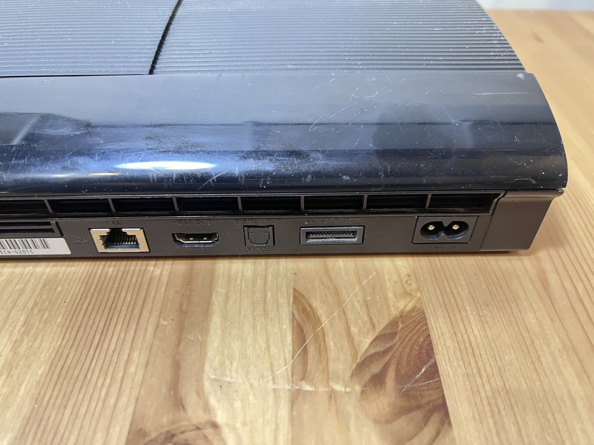 Ps3 Rear Ps3 Super Slim Backside