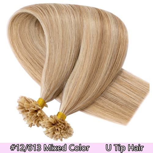 Clearance Keratin Bonded U Tip Nail Human Hair Extensions Russian Thick 150g US - Picture 49 of 65