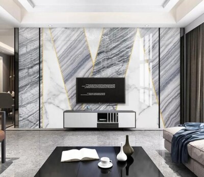 3D Marble Wall ZHUA5409 Wallpaper Wall Murals Removable Self-adhesive Ann 24