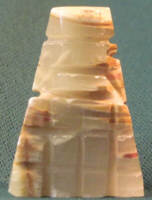 Vintage Marble Aztec Stone Replacement Chess Pieces 2 Inches - Sold Individually