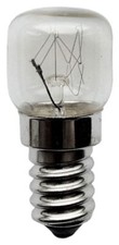 Light Bulb Clear Oven 12v 10w E14 300 Deg. SES Small Screw Cap NOT UK 240v