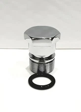 KAWASAKI H1 500 MACH III KH500 FORK CAP BOLT # 44041-021 STAINLESS STEEL 