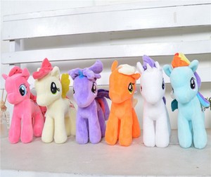 my little pony plush set