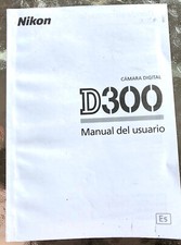 Nikon D300s Instruction Owners Manual D300s Book Spanish Language