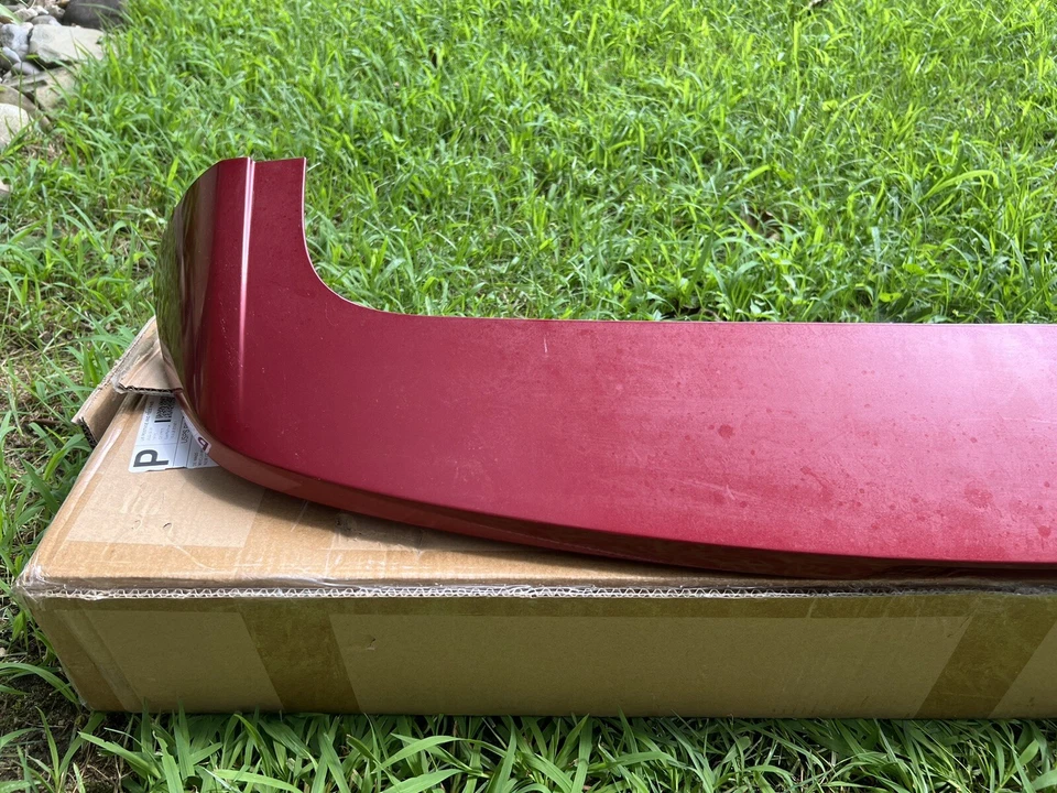 USED Genuine OEM Rear Spoiler for 2013-2022 Buick Encore models.  Red - Image 2 of 4