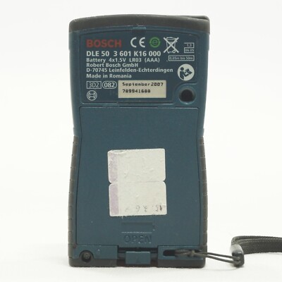 Good!!]Bosch DLE 50 Professional Laser Distance Measure 50m Range