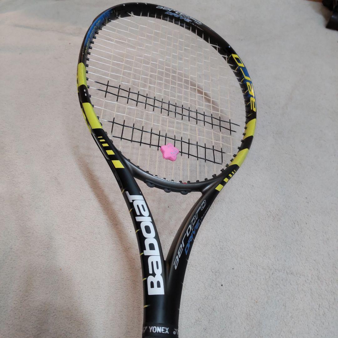 稀少　Babolat aero pro drive + 2004　初代　ナダル 稀少 Babolat aero pro drive + 2004 初代 ナダル - メルカリ