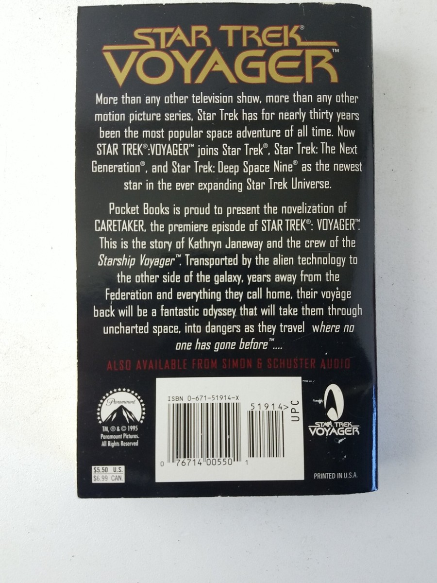 Caretaker (star trek Voyager 1) by L. A. Graf (1995, Mass