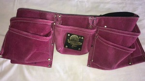 womens purple tool belt
