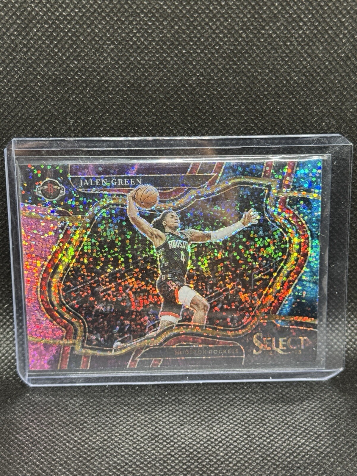 2022 Panini Select Jalen Green Cosmic Prizm Courtside