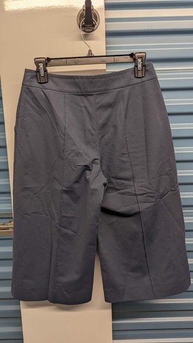 LAFAYETTE 148 Wide Leg Gaucho Palazzo Front Back Seam Crop Pants Size 0 - Picture 4 of 9