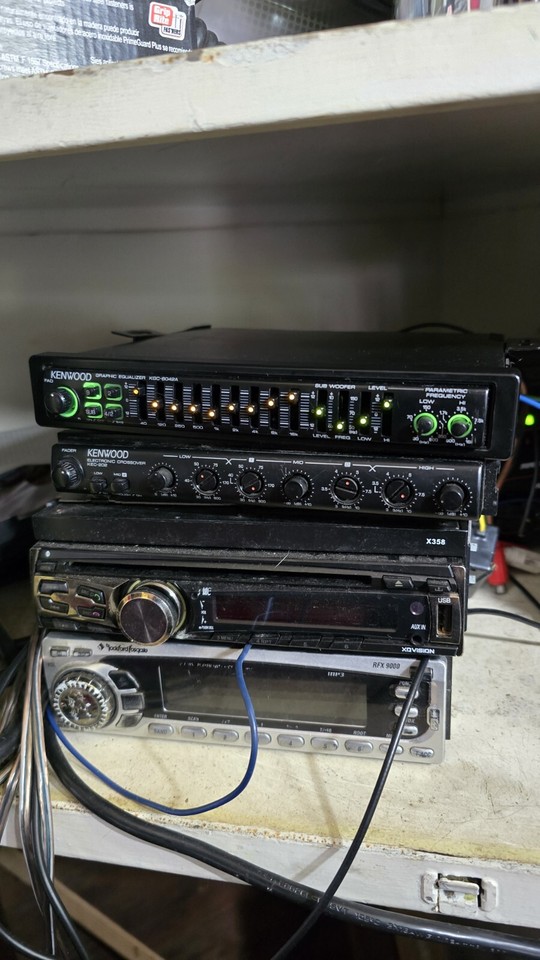 kenwood graphic equalizer kgc6042a 9 band Stereo eBay