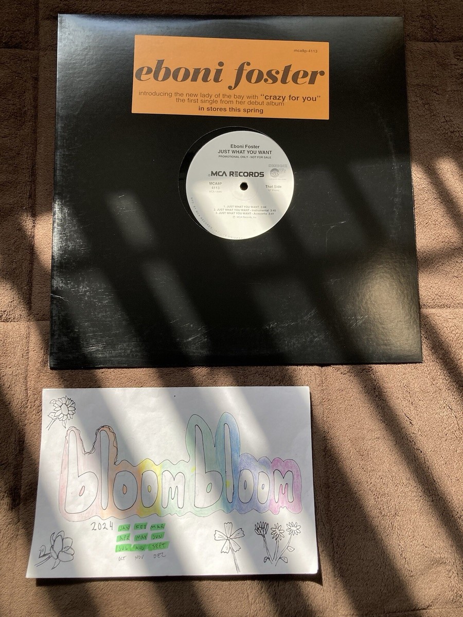 CRAZY FOR YOU / JUST WHAT YOU WANT Eboni Foster MCA8P-4113