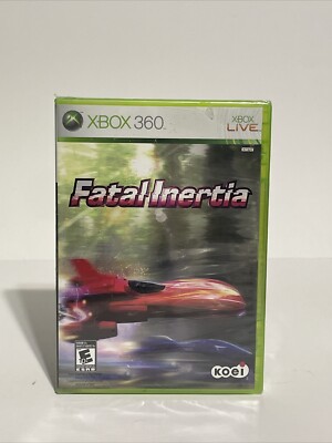Fatal Inertia - Microsoft Xbox 360  SEALED But Has Damage READ Description As Is