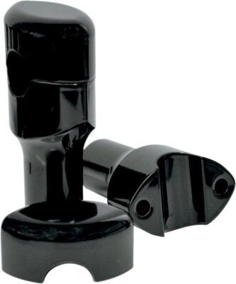 LA Choppers Hefty Smooth Riser for 1-1/4in. Handlebar - Black LA-7406-03B