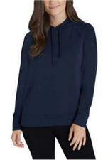 Eddie Bauer WOMEN'S Hoodie SWEATER Navy XS NWD