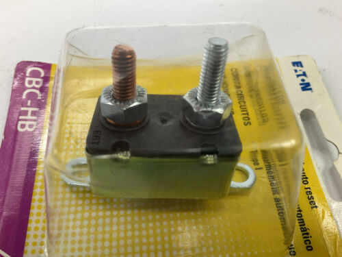 (10) Bussmann CBC-HB Circuit Breakers, Type I Heavy Duty W/ Stud Terminal 50 Amp - Picture 2 of 6