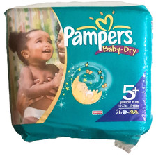 BRAND NEW 2010 PAMPERS BABY DRY 26 diapers No5 up to 27kgs/60lbs