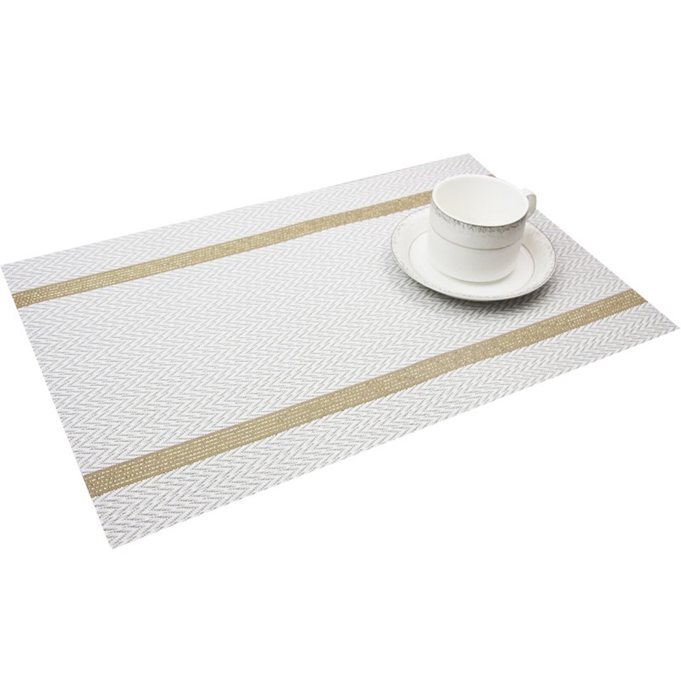 Table Placemat Oilproof Nonslip Modern Style Table Mat Pvc eBay