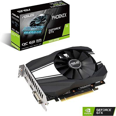 etc reservation dine ASUS Phoenix NVIDIA GeForce GTX 1660 SUPER OC 6GB GDDR6 Graphics Card  (PH-GTX1660S-O6G) for sale online | eBay