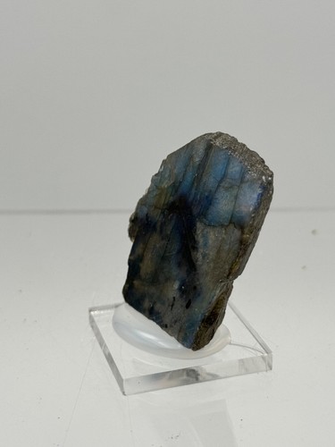 LABRADORITA PULIDA - Madagascar - MADAGASCAR MINERAL COLECCION 4x4x1  B9 - Foto 3 di 5