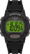 Timex Expedition Men's 41mm Black Leather Fabric Strap Sport Watch TW4B25200