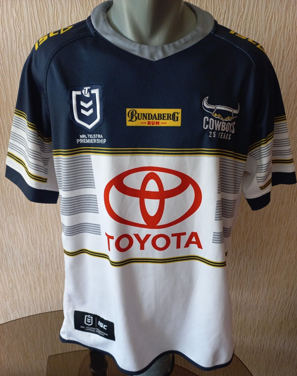 ISC NRL North Queensland Cowboys 2017 jersey shirt (Size L)