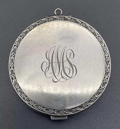 Webster Guilloche Plata de Ley y Esmalte Azul Compacto - Imagen 7 de 12