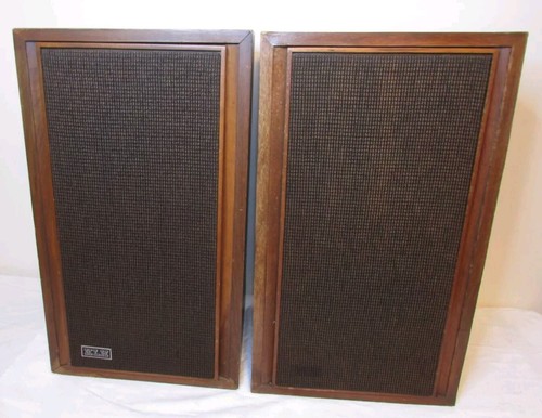KLH Model 23 VINTAGE Stereo Speakers, Tested