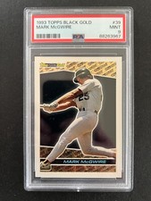 1993 Topps Black Gold #39 Mark McGwire PSA 9 MINT