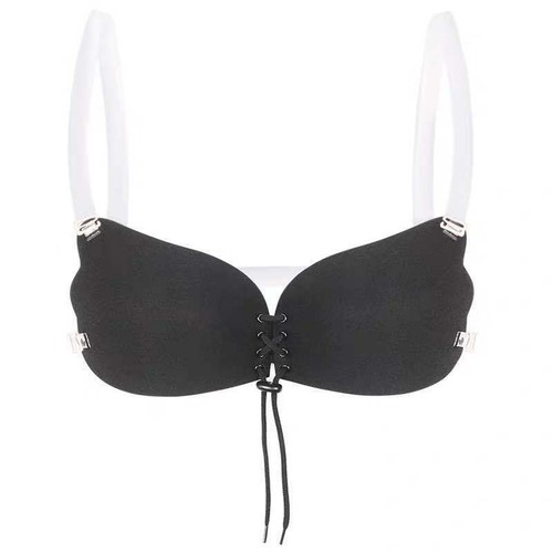 Invisible Strapless Silicone Bra Self Adhesive Stick On Push Up Gel Backless Bra - Bild 10 von 12