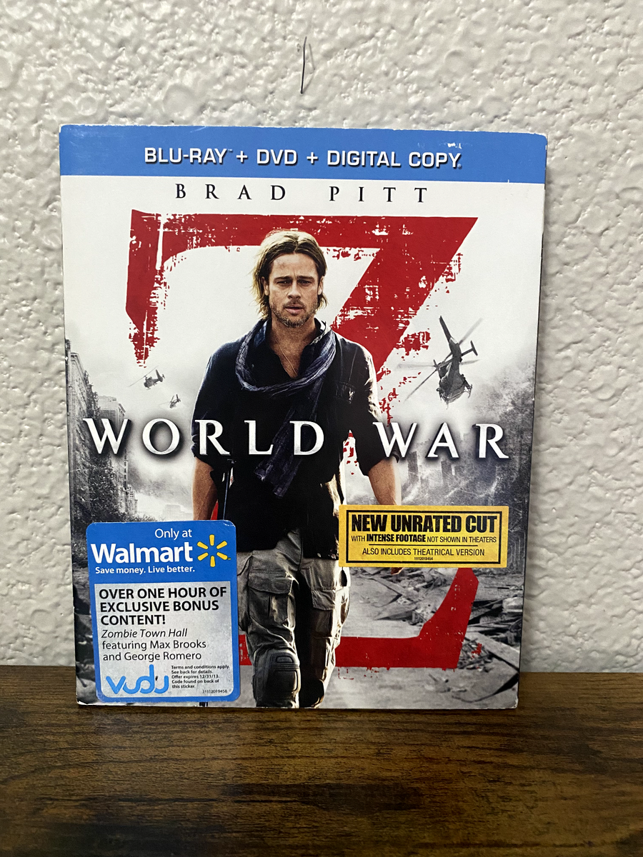 World War Z - DVD By Brad Pitt, Mireille Enos, Daniella Kertesz 