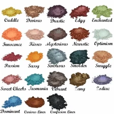 Bulk Eye Shadow (1 Ounce Each) Refill Bag Mineral Makeup Bare Skin Sheer Powder