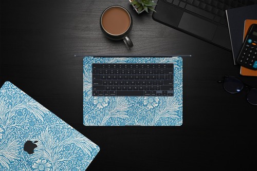 Recubrimiento Mari Gold MacBook - Envoltura de vinilo premium compatible con todos los MacBooks - Imagen 6 de 7
