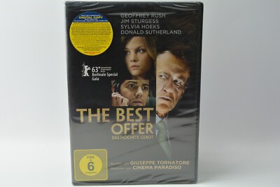 The Best Offer - Das höchste Gebot - Geoffrey Rush, Jim Sturgess | Film DVD NEU