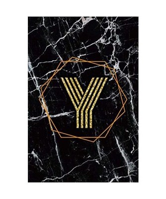 Initiale Y : Journal Intime | Carnet de notes Monogramme Initiale Lettre: Cadeau