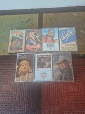 Willie Nelson - Huge Lot of 7 Cassette Tapes - See Picture for Titles.